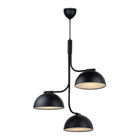 Tullio Pendant Light 3Lt in Black or White