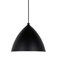 Slope 35 Pendant Light Black and White