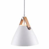Strap 16 Pendant Light in White or Black