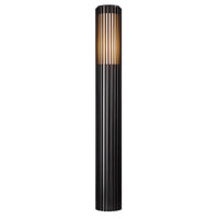 Aludra Bollard Light Small/Large in Aluminium, Black or Brown Metallic