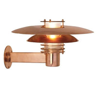 Phoenix Outdoor Wal Light in Copper or Galvanised