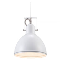 Aslak Pendant Light E27 in White or Black