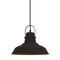 Andy 30 Pendant Light E27 in Brown