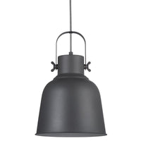 Adrian 25 Pendant Light Large E27 IP20 in Black or Grey