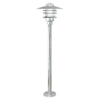 Agger Bollard Light in Galvanized Steel