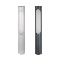Kisa One-Sided LED Bollard Light 9w in Aluminium or Graphite