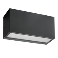 Asker Outdoor Wall Light in Aluminium, Graphite, Black or White