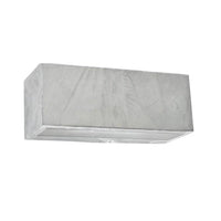 Asker Up/Down Wall Light in Galvanised Steel