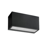 Asker Down LED Wall Light in Aluminium, Black, Graphite or White