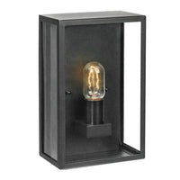 Lofoten Outdoor Flush Wall Light in Black