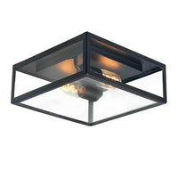 Lofoten Ceiling Light 2Lt in Black