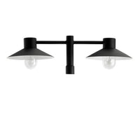 Lund Post Top 2Lt in Black or Galvanized Steel