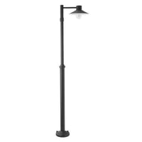 Lund Post Light in Black or Galvanised (H1700-2300mm x W450mm)