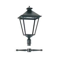 London LED Post Top 17.5w in Black or White