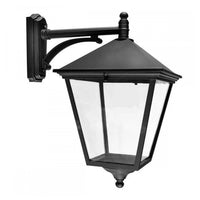 London Outdoor Downward LED Wall Light 9.5w in Black or White