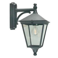 London Downward Wall Light in Black or White (H420mm x P330mm) - Small