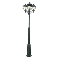 London Post Light 3Lt in Black or White (H1850-2750mm x W640mm)