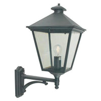 London Upward Wall Light in Black or White (H670mm x P460mm) - Large