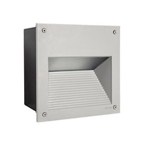 Namsos Recessed LED Step Light 9w 4000k in Aluminium or Graphite