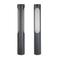 Kisa Double-Sided LED Bollard Light 13.4w in Aluminium or Graphite