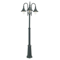 Firenze Post Light 3Lt in Black or White