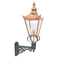 Chelsea Upward Outdoor Wall Light Small in Copper
