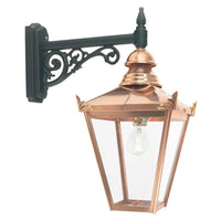 Chelsea Downward Outdoor Wall Light Small in Copper