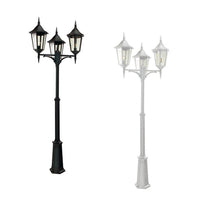 Modena Big Post Light 3Lt in Black or White