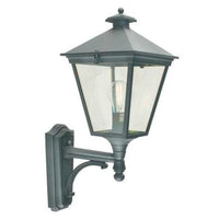 London Upward Wall Light in Black or White (H520mm x P330mm) - Small