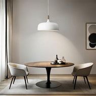 Acorn Pendant Light in Matt Off White or Matt Grey