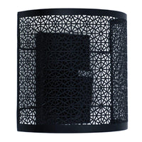 Bastia Laser Cut Metal Indoor Wall Mounted Light in Black or White