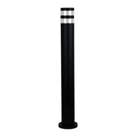 Tove Garden Bollard Light in Black