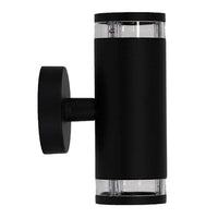 Tove Outdoor Up/Down Wall Light 2Lt in Black