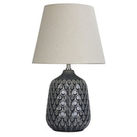 Daria Table Lamp in Grey