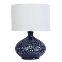 Douglas Table Lamp in Blue