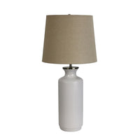 Matlock Table Lamp in Ivory