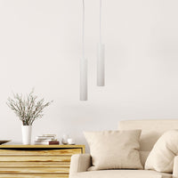 Tig LED Pendant Light in Black/White