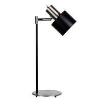 CLEARANCE Ari Desk Lamp Scandustrial 1 Light Brushed in Chrome