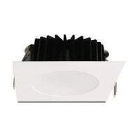 92mm LED Downlight 10w White and Silver S9041 TC S SAL Lighting