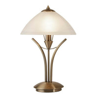 Decorative Table Lamp in Antique Brass
