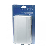 Accessories - Mains Voltage Door Chime in White Superlux Lighting - BC-M-WH