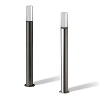Cilindro LED Bollard Light in Black or Stainless Steel