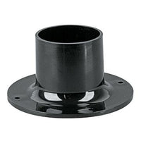 Deck Mount 76mm in Black Superlux Lighting - BZ-FLANGE