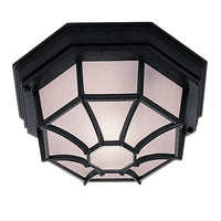 Percy Ceiling Bulkhead in Black