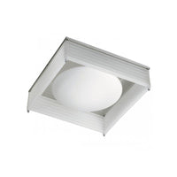 Deco Slat Fluorescent Ceiling Light 13w G24q-1 in White Superlux Lighting - CL2192-WH