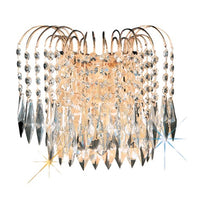 Fall Glass Indoor Wall Light B22 in Brass Superlux Lighting - CR5172-2B