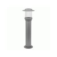CLEARANCE Chicago Duralite Bollard Light E27 in Silver