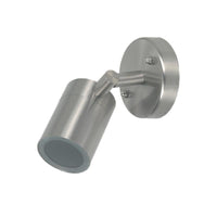 Halogen Adjustable Spot Light GU10 IP54 in Silver Superlux Lighting - LG220-SS