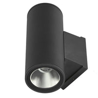 Harlow Outdoor Up/Down LED Wall Light in Charcoal