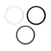 Accessories - Plain Round Marco Cover in White/Charcoal/Silver Superlux Lighting - LK3051